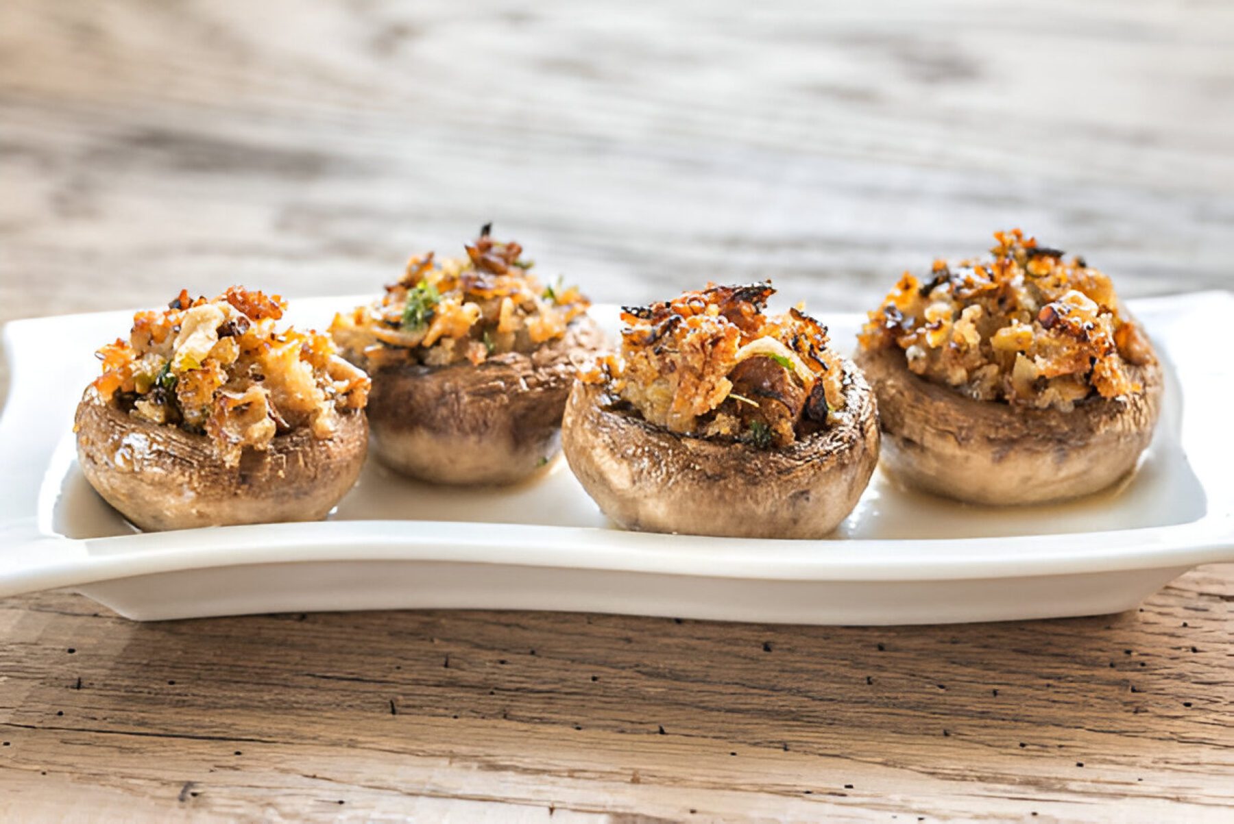 Crab Stuffed Mushrooms Recipe