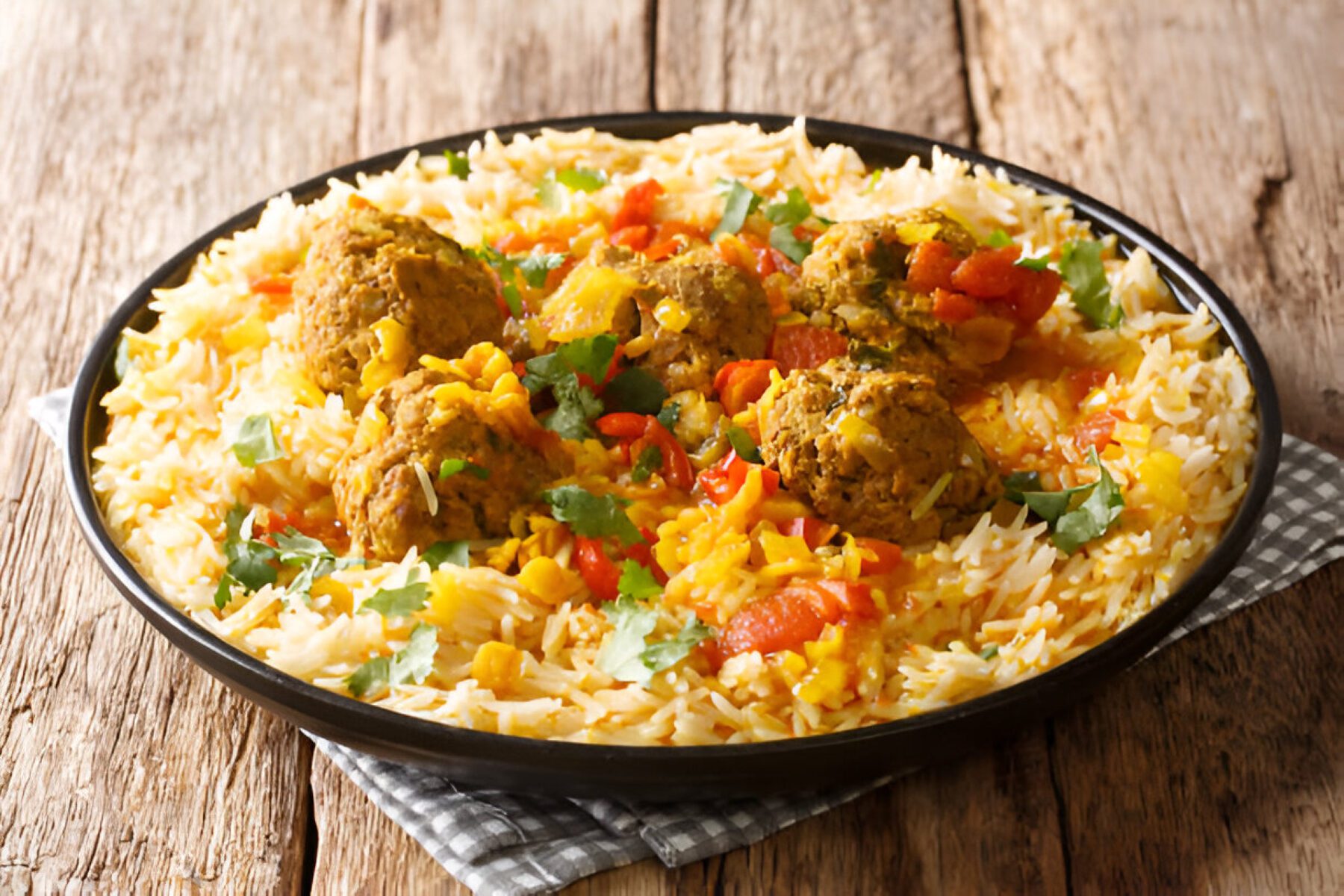 Kofta Biryani Recipe