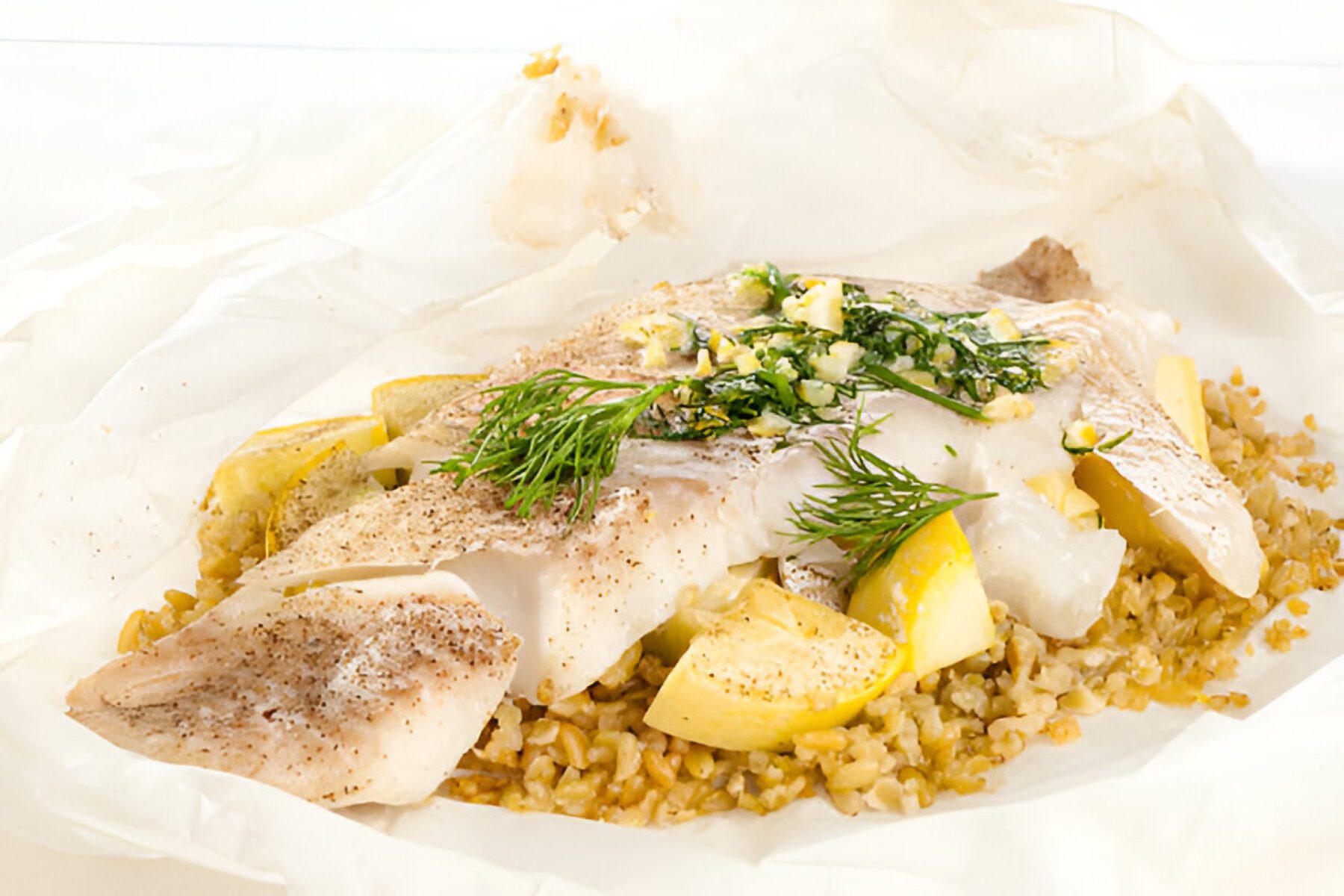 Fish en Papillote