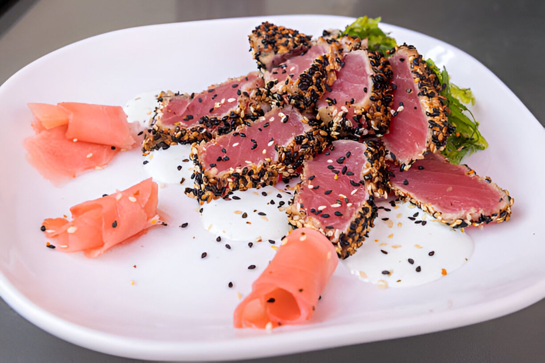 Sesame-Crusted Ahi Tuna